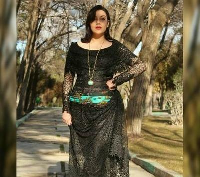 عکس دختر خوشگل با لباس کردی