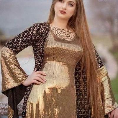 عکس دختر خوشگل با لباس کردی