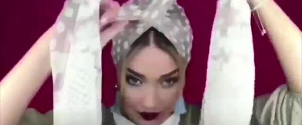 عکس کلاه حجاب مجلسی