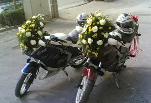 عکس موتور عروس