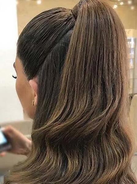 عکس مدل مو باز دخترانه