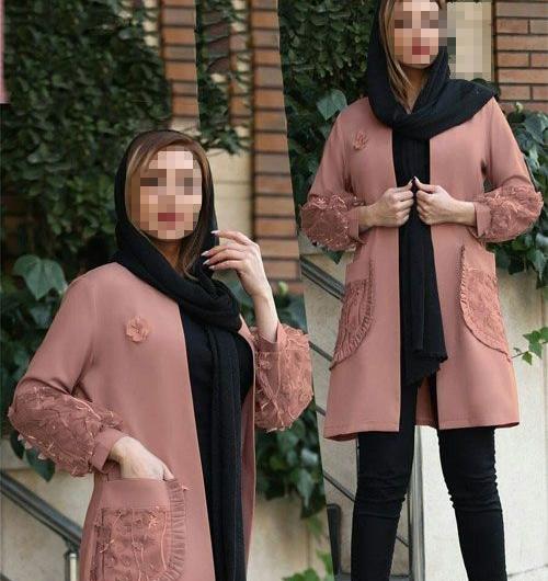 عکس مدل مانتو جدید گشاد