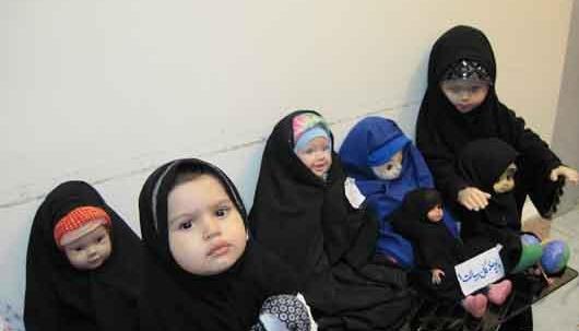 عکس عروسک چادری