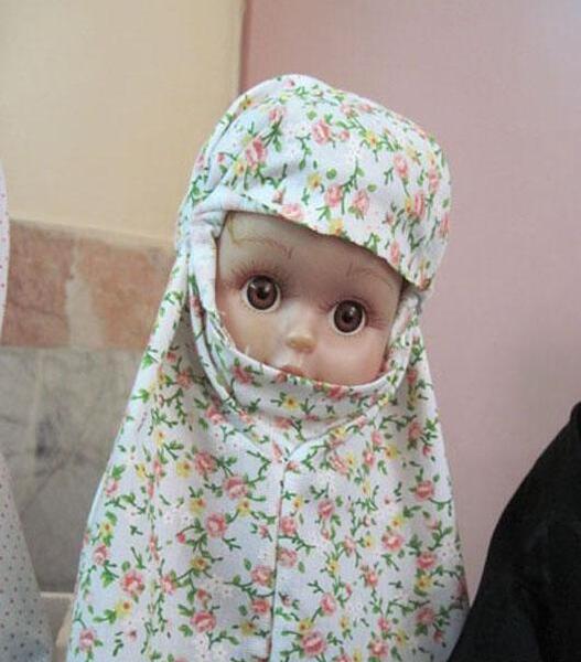 عکس عروسک چادری