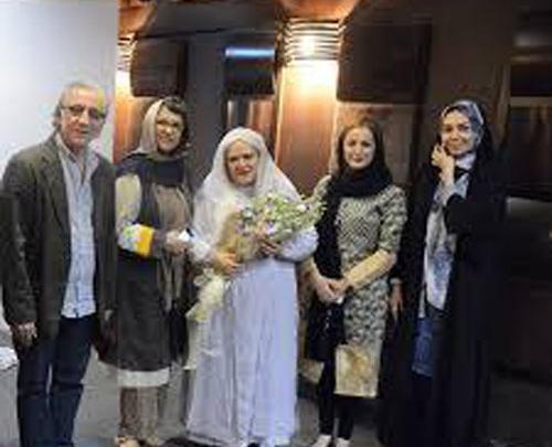 عکس بدون چادر آزاده نامداری