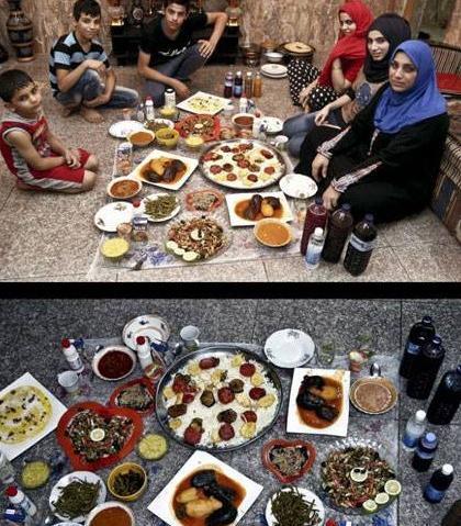 عکس سفره افطاری ماه رمضان