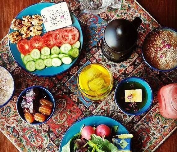 عکس سفره افطاری ماه رمضان