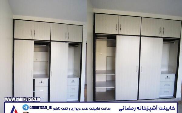 عکس کمد دیواری ریلی