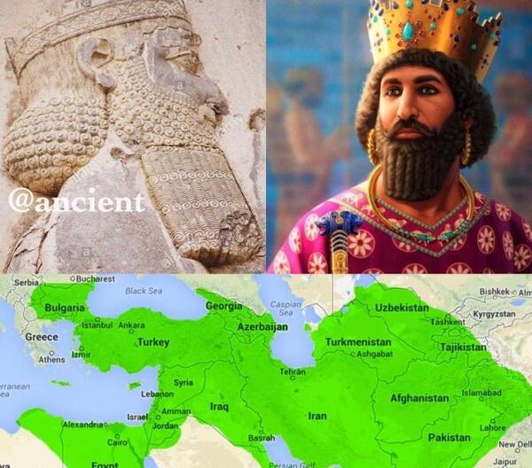 عکس پرچم ایران زمان هخامنشیان