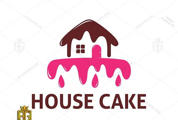 عکس لوگوی کیک خانگی
