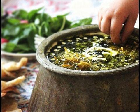 یک عکس آش رشته
