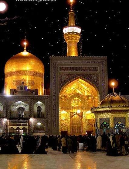عکس حرم امام رضا برای آتلیه