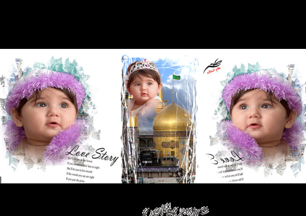 عکس حرم امام رضا برای آتلیه