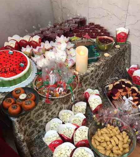 عکس ایده شب یلدا برای دانش آموزان