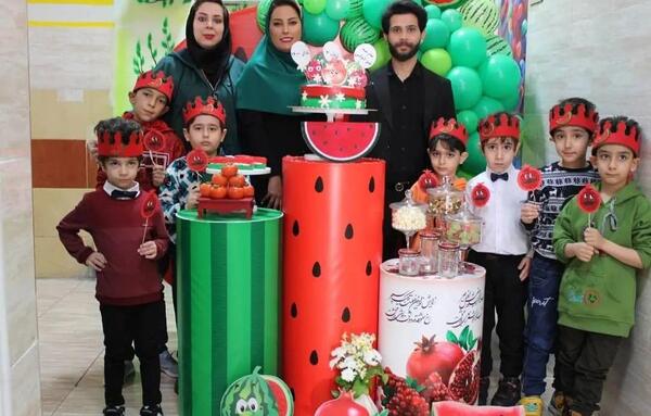 عکس ایده شب یلدا برای دانش آموزان