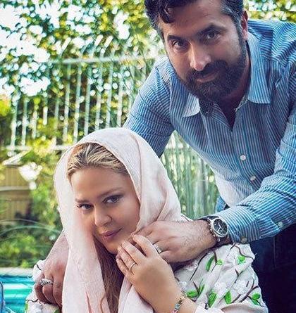 عکس بهاره رهنما شوهر جدید
