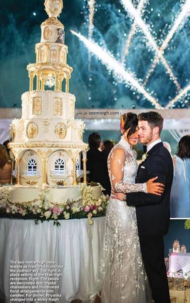 عکس های عروسی پریانکا چوپرا و نیک جوناس