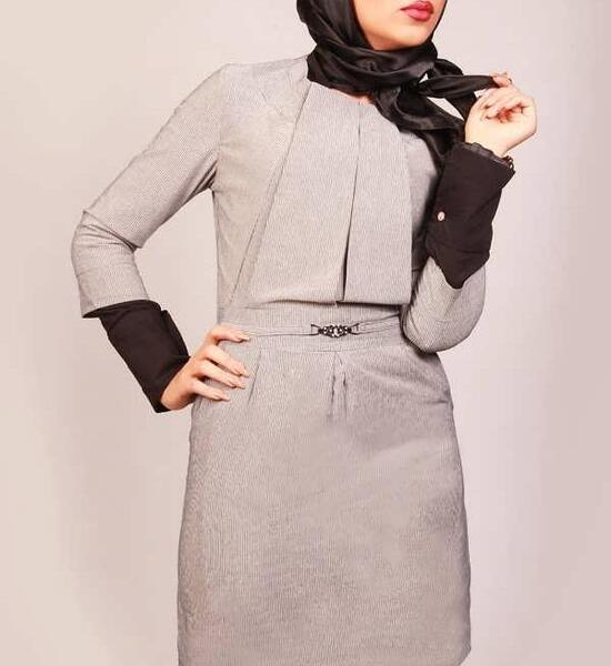 عکس مدل مانتو سال ۱۴۰۰ دخترانه جلو بسته