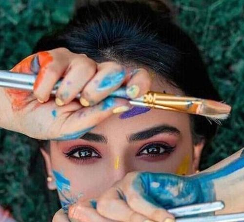 عکس چشم دختر خفن