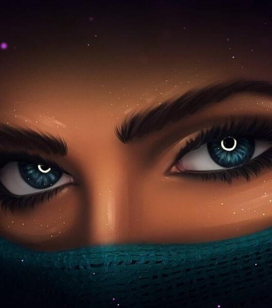 عکس چشم دختر خفن