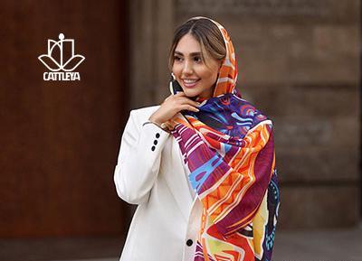 عکس شال طرح دار دخترانه