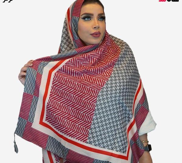 عکس شال طرح دار دخترانه