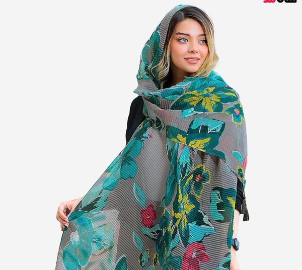 عکس شال طرح دار دخترانه