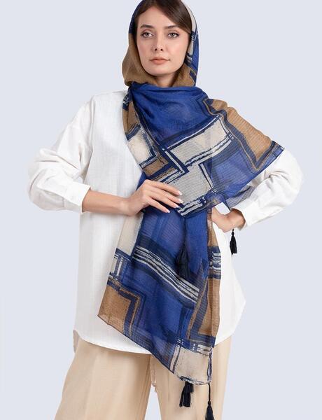 عکس شال طرح دار دخترانه
