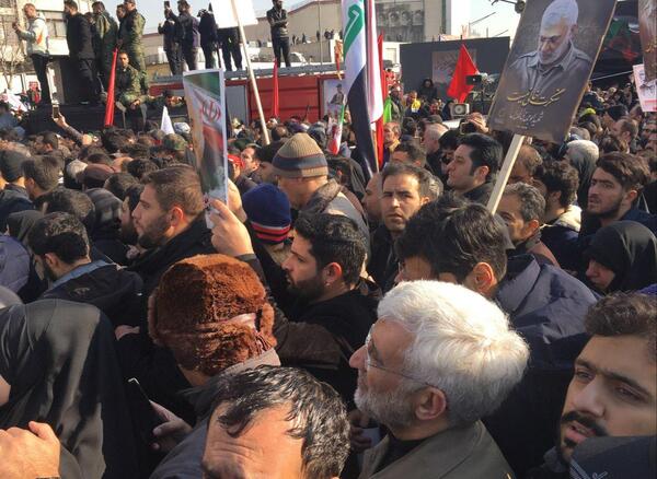 عکس قاسم سلیمانی و سعید حنیفه