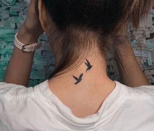 عکس تاتو چشم روی بدن
