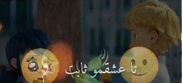 عکس نوشته های مرینت و آدرین
