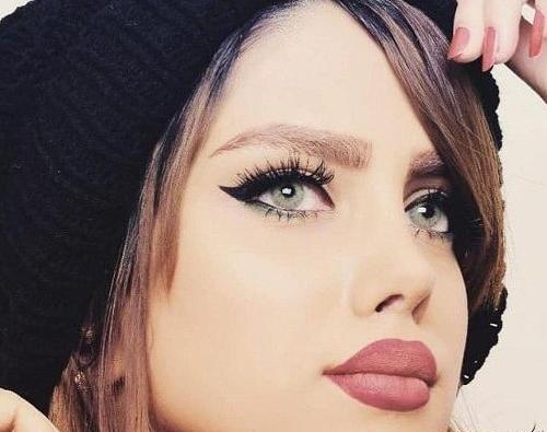 عکس فیک دختر چشم سبز