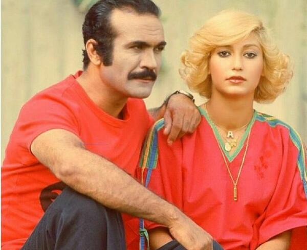 عکس با حجاب فروغ فرخزاد