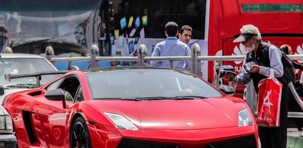 لامبورگینی عکس ماشین های جزیره کیش