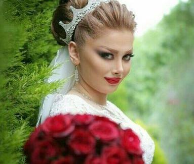 ژست عکس سرمجلسی عروس و داماد