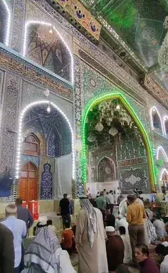 عکس حرم امام رضا تو شب