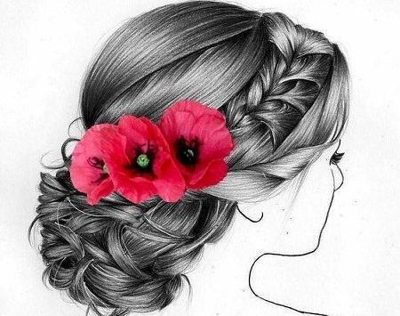 عکس پروفایل سیاه سفید فانتزی دخترانه