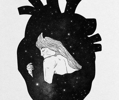 عکس سیاه سفید غمگین فانتزی