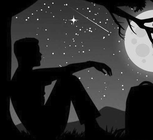 عکس سیاه سفید غمگین فانتزی
