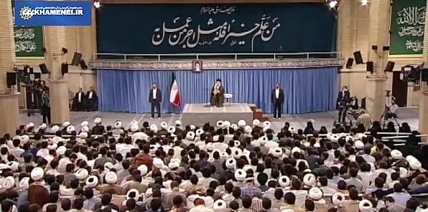 عکس حاج قاسم و آقای خامنه ای