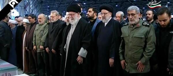 عکس حاج قاسم و آقای خامنه ای
