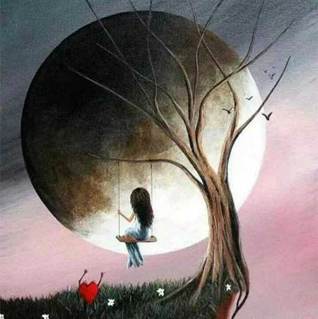 عکس نوشته زیبا عاشقانه تنهایی