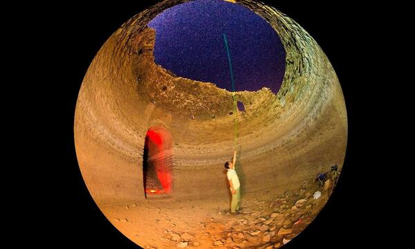 عکس های کویر در شب