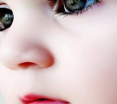 عکس نوزاد چشم مشکی