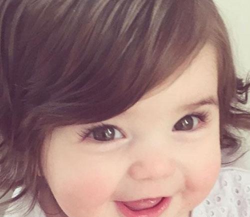 عکس نوزاد چشم مشکی