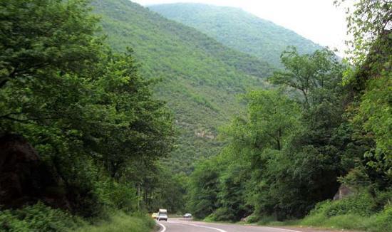 عکس جاده کندوان