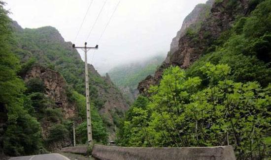 عکس جاده کندوان