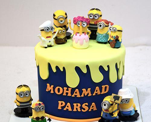 عکس مینیون برای کیک تولد