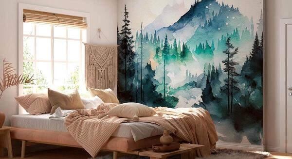 عکس ایده رنگ دیوار اتاق خواب