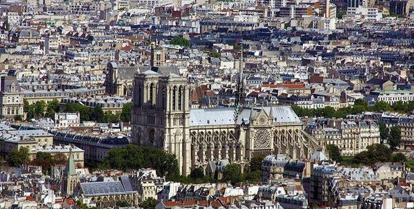 عکس کلیسای نوتردام پاریس